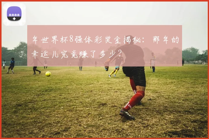 年世界杯8强体彩奖金揭秘：那年的幸运儿究竟赚了多少？